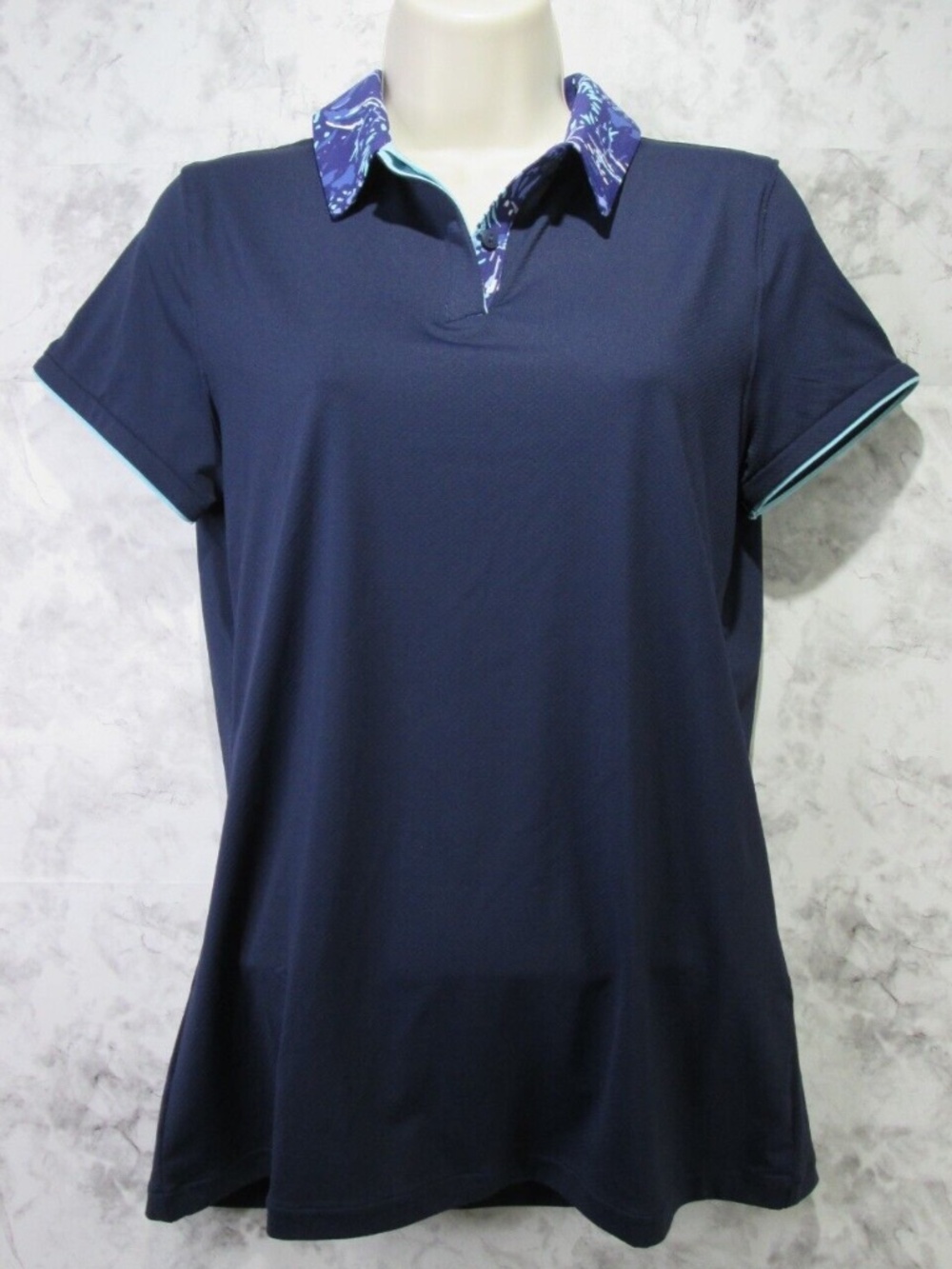 Under Armour UA Iso-Chill SS Polo Navy Golf Women's Small 1377333